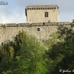 il castello di Oramala - lato nord