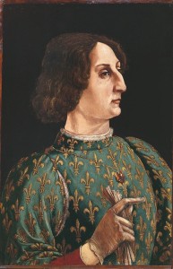 Galeazzo Maria Sforza, ritratto del Pollaiolo. [fonte: Wikipedia]